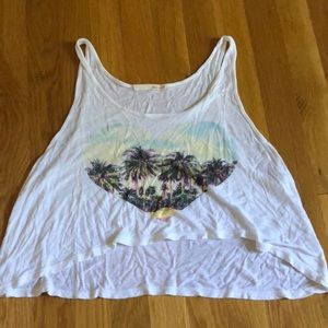 Papaya Graphic Tank